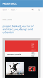 Mobile Screenshot of projectbaikal.com
